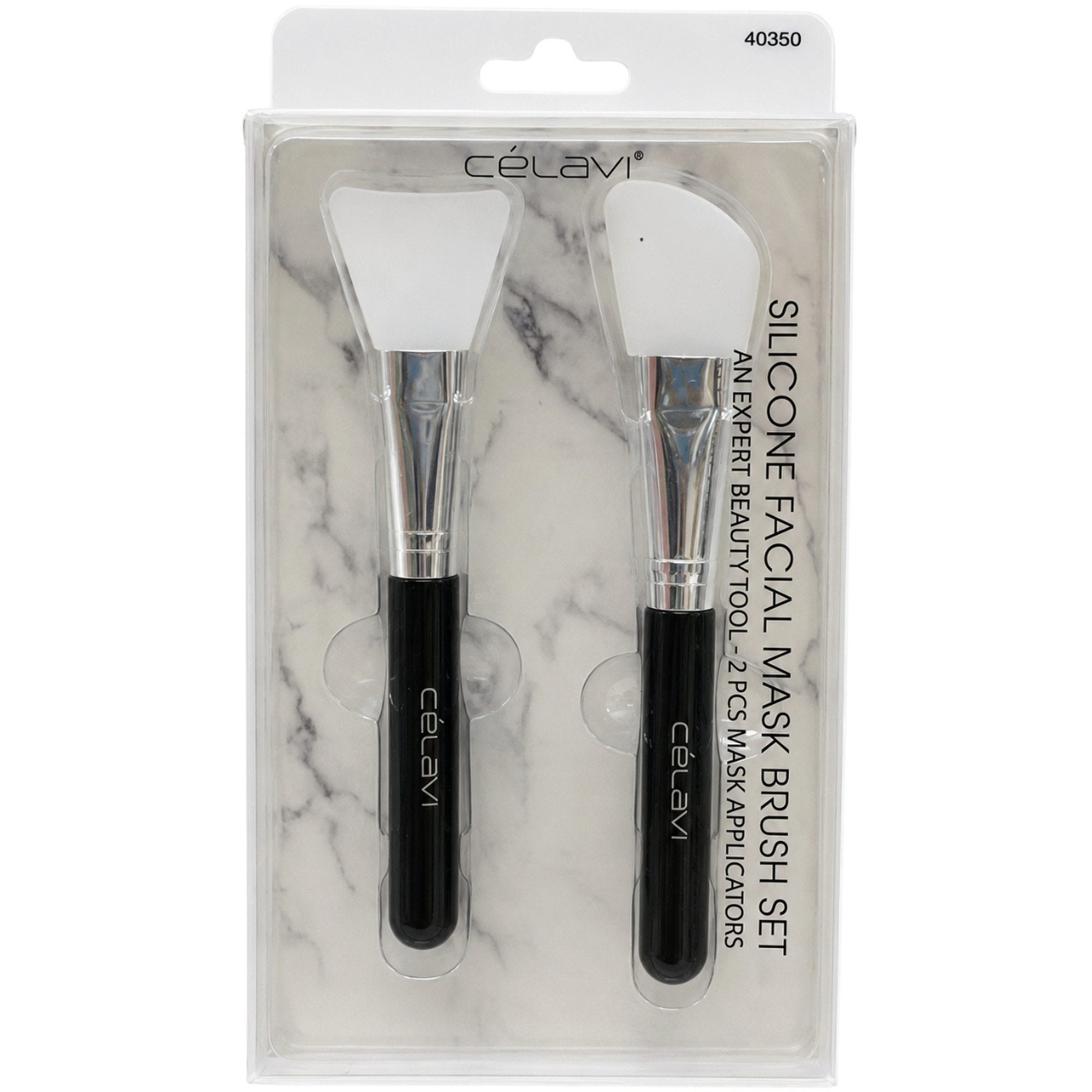 Bulk 24-Pack: Celavi 2 Pack Silicone Face Mask Brush