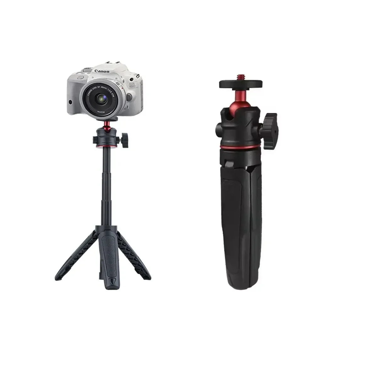 Mini extension tripod and selfie pole, compatible with GoPro, Insta360 and DJI action cameras — representative supplier photograph