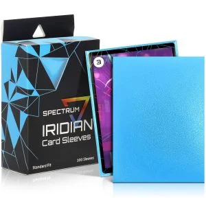 Iridian Matte Sleeves - Sky Blue