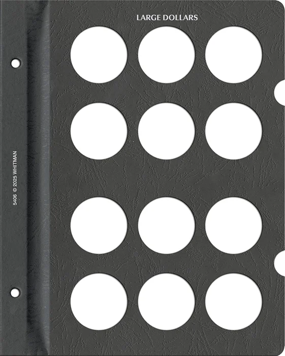 Blank Page, Large Dollar (Black)