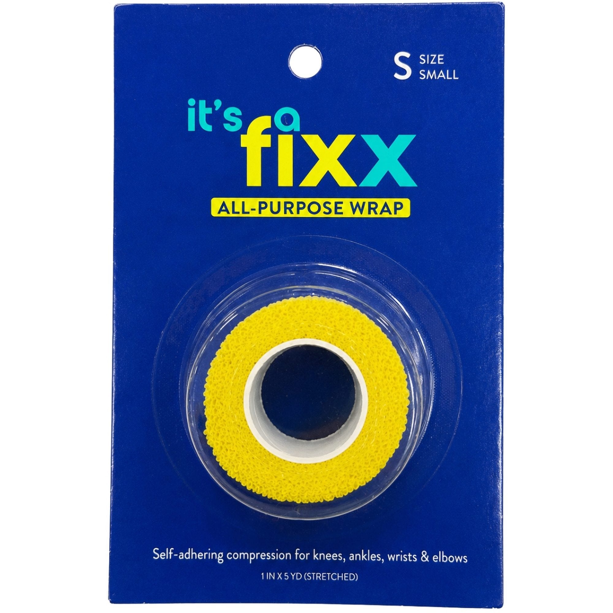 Bulk 44-Pack: It’s a Fixx Small All Purpose Self Adhering Compression Wrap in Yellow