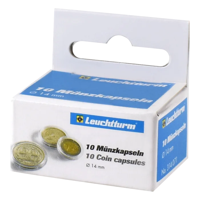 14mm - Coin Capsules (pack of 10)