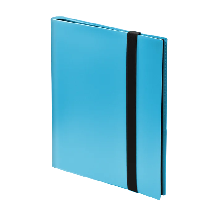 9 Pocket Trading Card Folio - Baby Blue
