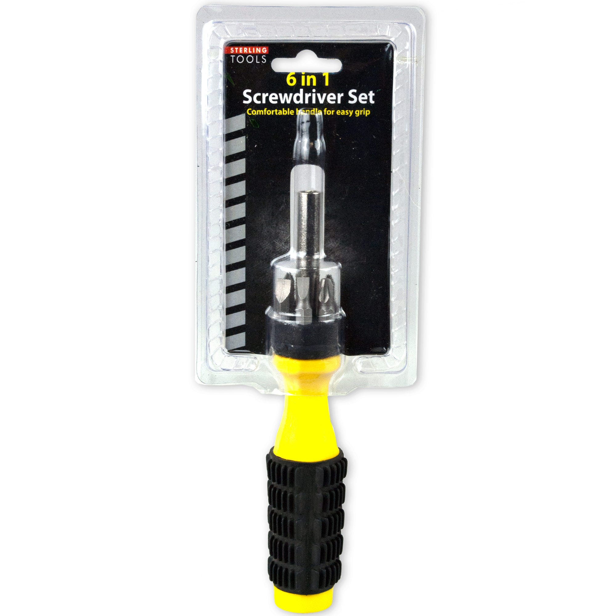Bulk 24-Pack: 6 In 1 Screwdriver Set