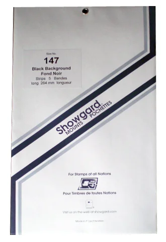 147 Showgard Strips Accomodation Range 264mm (Black)