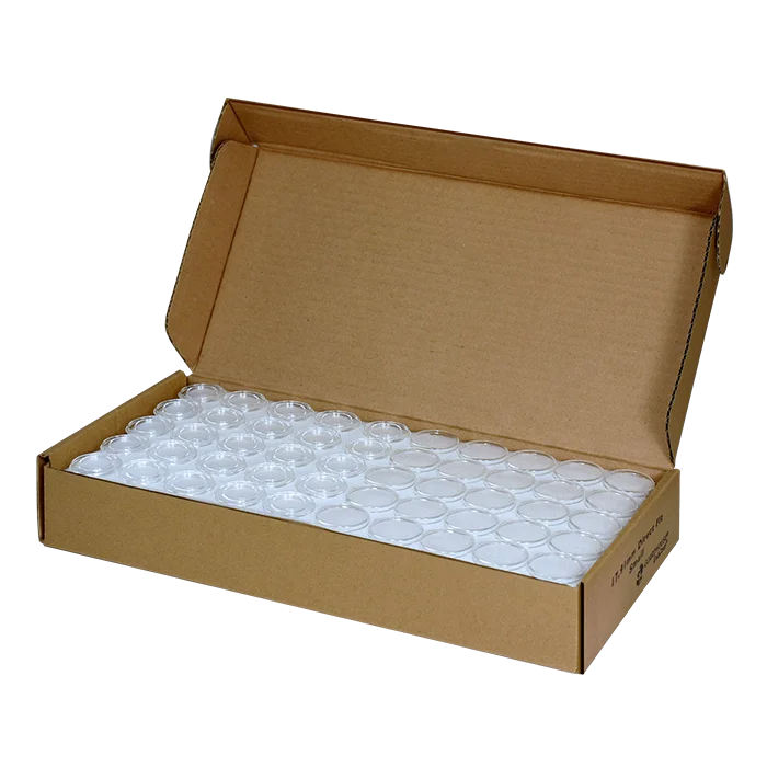 Dime 18mm bulk Direct-Fit EvoCore coin holders. 250 count box.