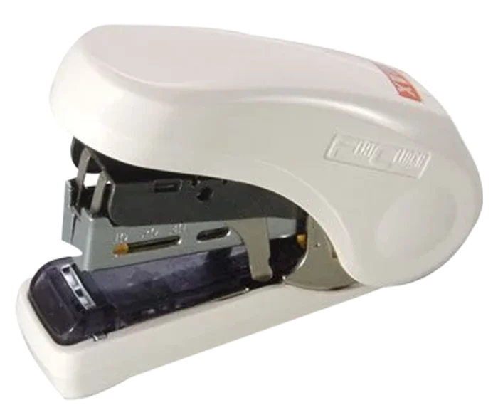 Flat Clinch Stapler - Mini (White)